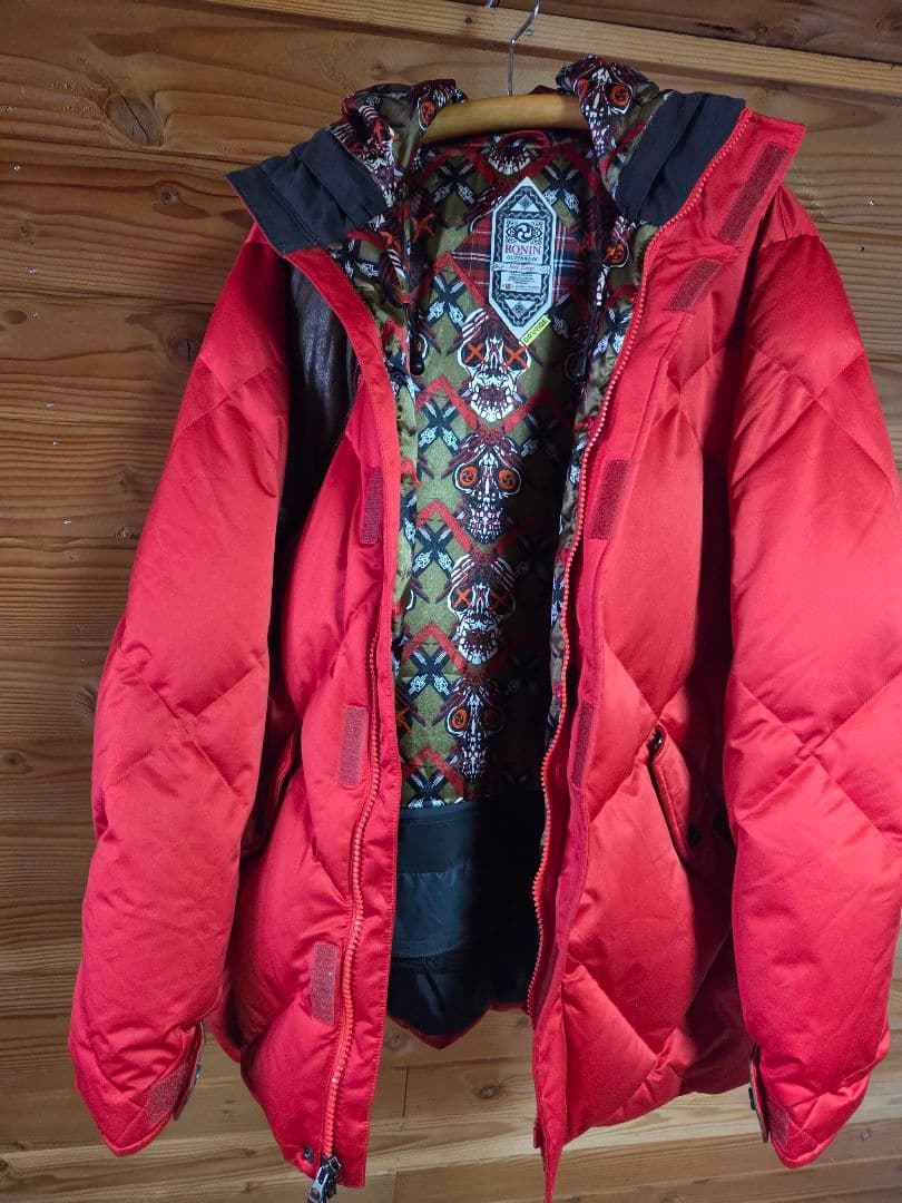 BURTON RONIN スノボウェア ダウン ダウンジャケット レッド