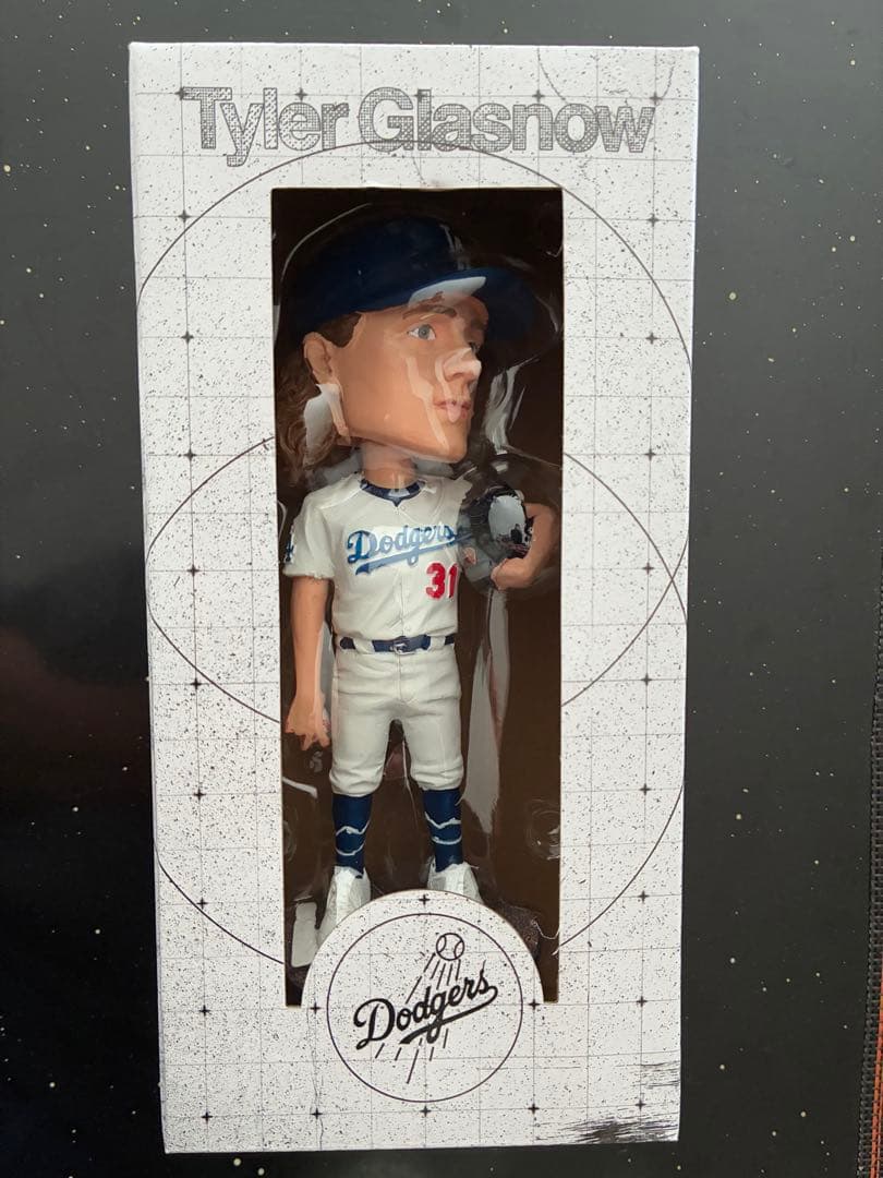 タイラー・グラスノウ　ボブルヘッド　9月18日配布　ドジャース　LA