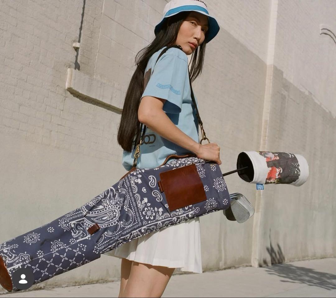 シーマスゴルフ X ラルフローレン X トレンディゴルフ サンデーゴルフバッグ