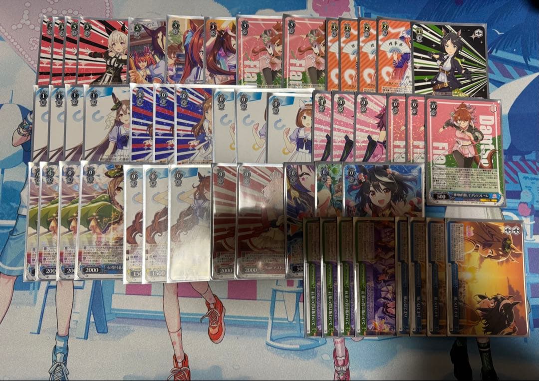 ヴァイスシュヴァルツ　ウマ娘　宝ストブ　デッキ+パーツ