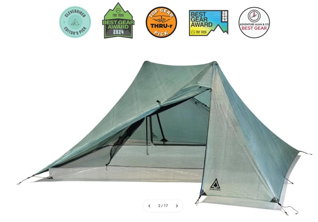 新品 Durston Gear X-MID PRO 2+ DCF床　おまけ有り