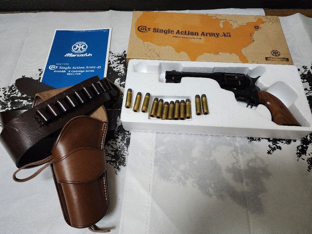 マルシン コルト シングルアクションアーミー .45　ABS樹脂製