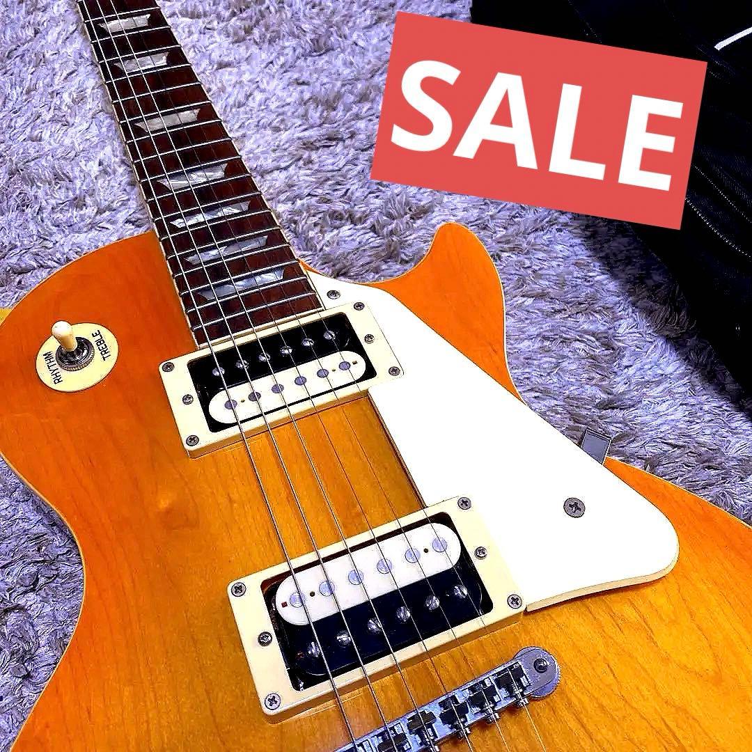 レスポール　エレキギター ハムバッカー　バッカス