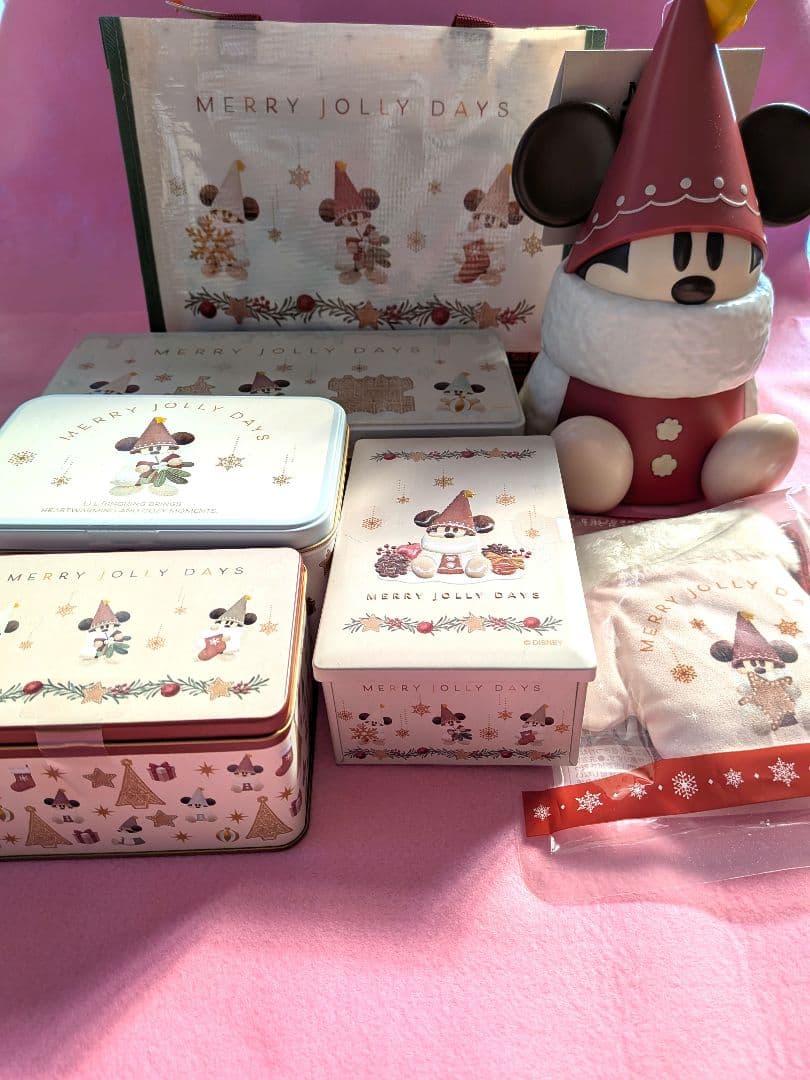 新品　リルリンリン　お菓子　おまとめ７点　ディズニークリスマス2025