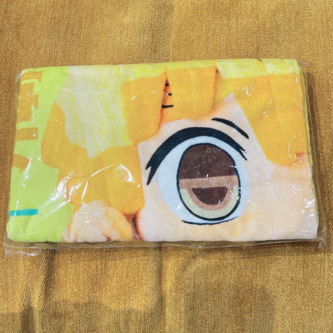 鬼滅の刃 みに隊士 応援バスタオル 我妻善逸