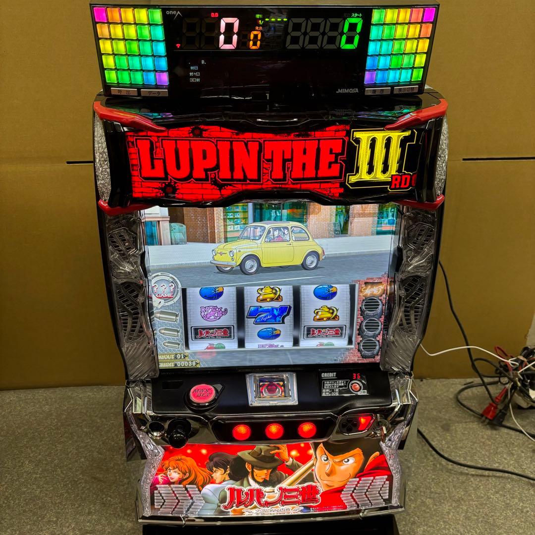 6号機 スマスロ ルパン三世 大航海者の秘密 実機 家庭用フルセット！