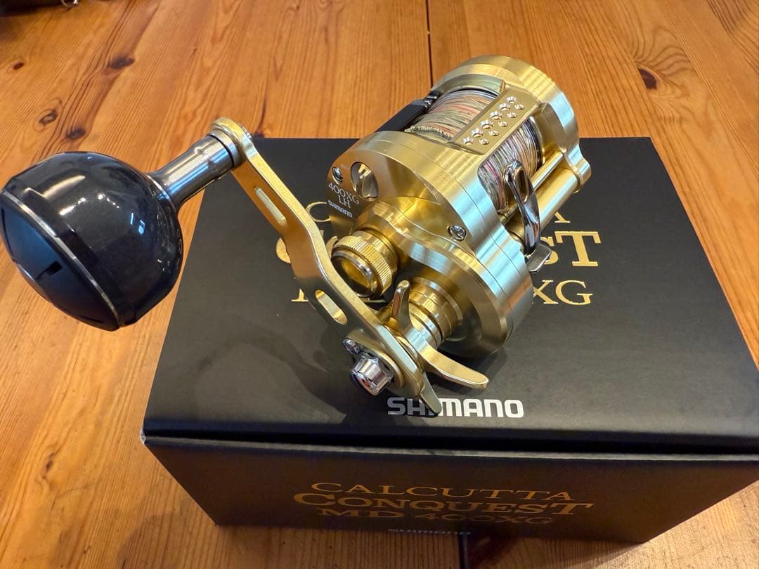 23 カルカッタコンクエスト MD 400XG 純正ハンドル3種付