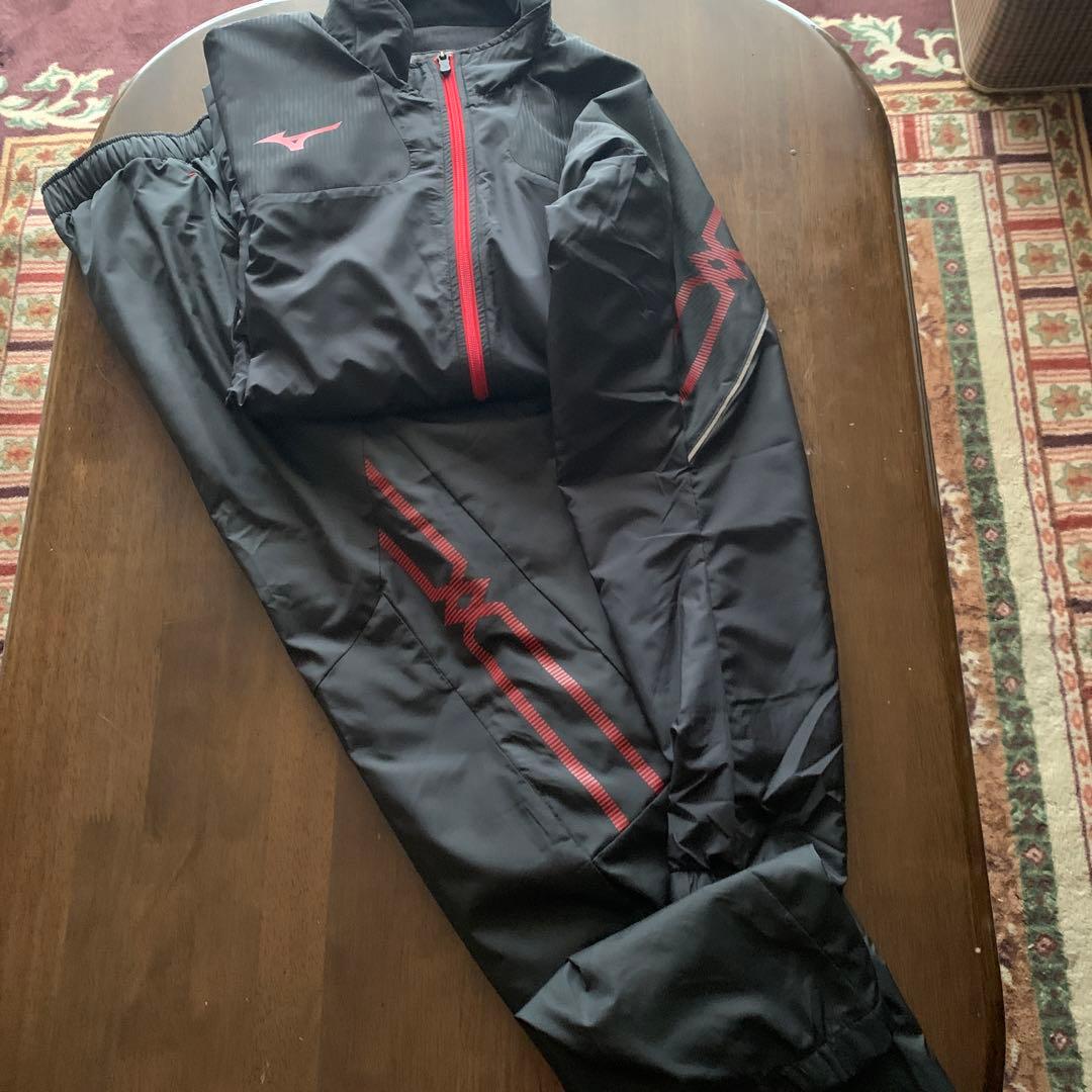 ミズノ　ウォームアップウェア　上はL 下はXL