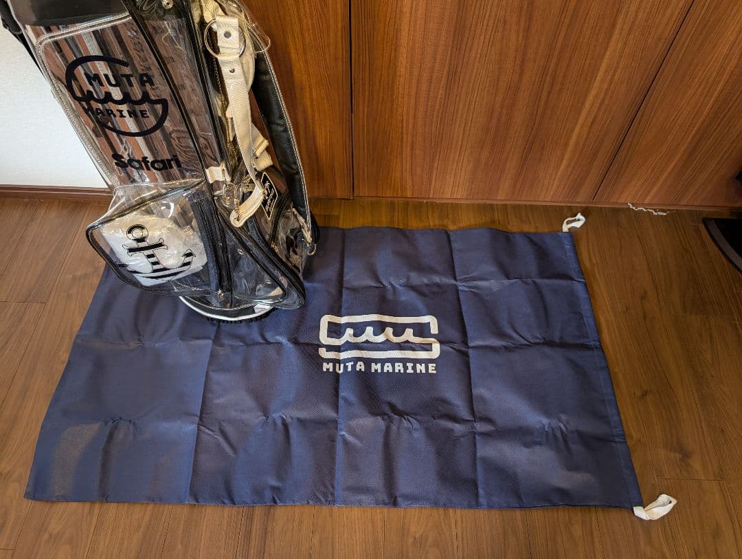 MUT MARINE クリアキャディバッグ新品未使用