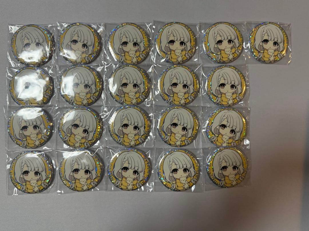 デレマス　久川凪　デフォルメ缶バッジ 21個セット