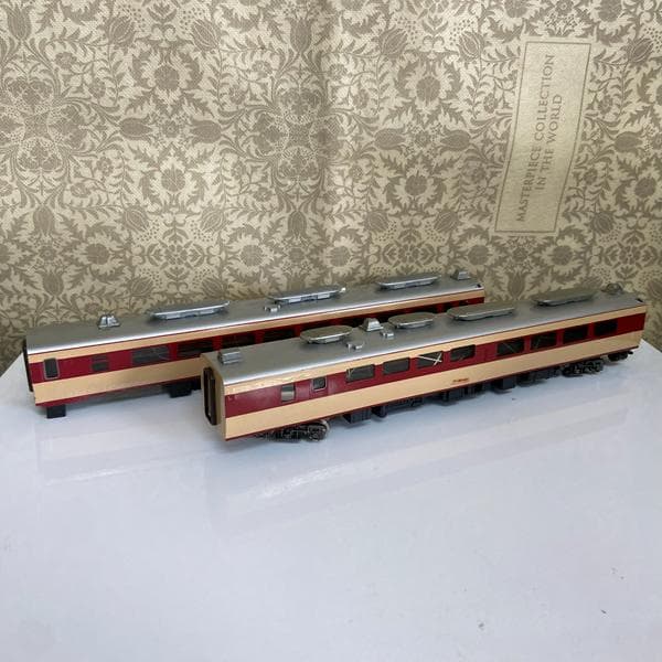 Y【ジャンク品】鉄道模型 キハ80 60 汚れ、破損・欠品あり 部品取り s