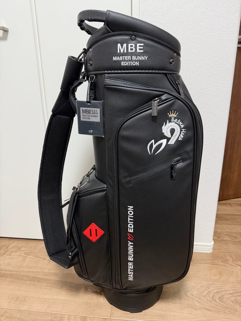 新品 マスターバニー原英莉花プロアイコン限定キャディバック DR用ヘッドカバー付