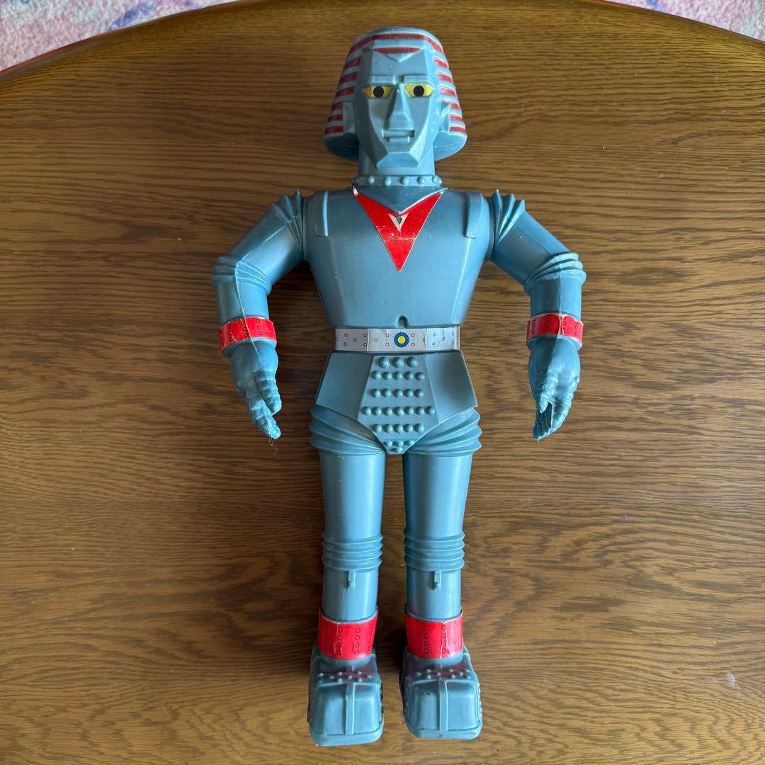 ジャイアントロボ ポリ製 玩具 1967年 オリジナル製 38cm