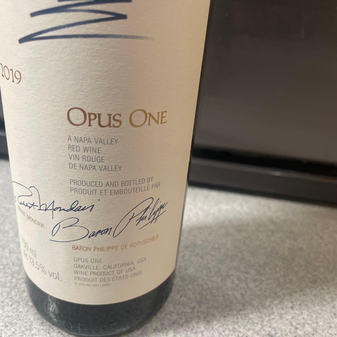 オーパス・ワン 750ml Opus One 2019 （23)