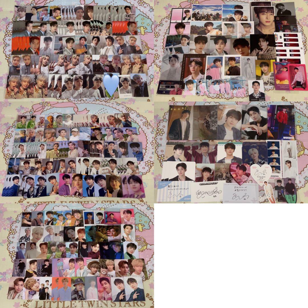 SEVENTEEN ウォヌ　トレカ　グッズ　まとめ売り