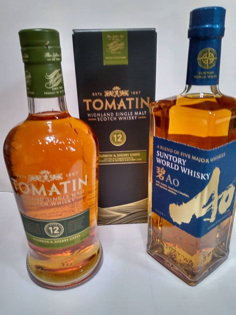 サントリーワールドウイスキー碧&トマーティン12年