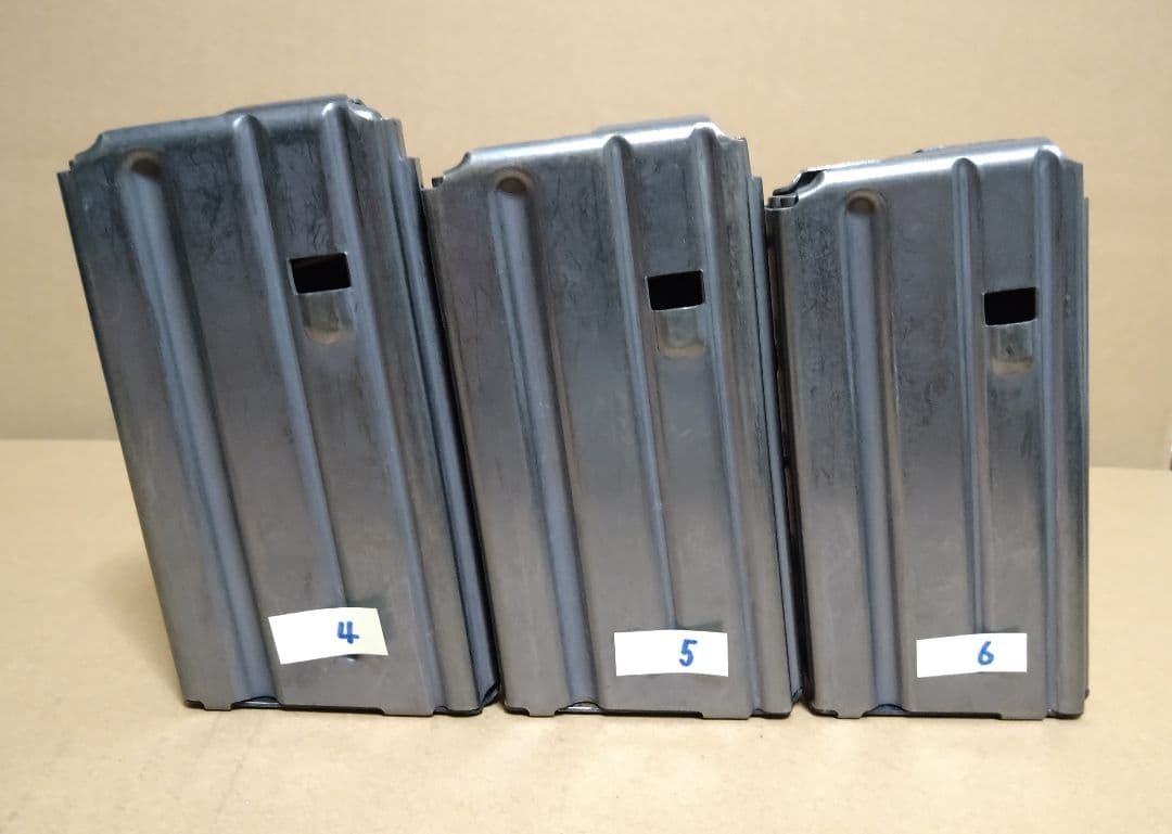 アメリカ軍実物　M16/AR15　20連マガジン（3本セット）