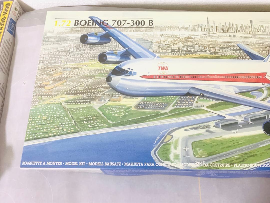 オスマンファントム‼️エレール１／７２ＴＷＡ航空Ｂ７０７－３００