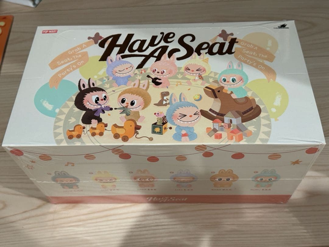 Have A Seat ぬいぐるみセット1box LABUBU POP MART