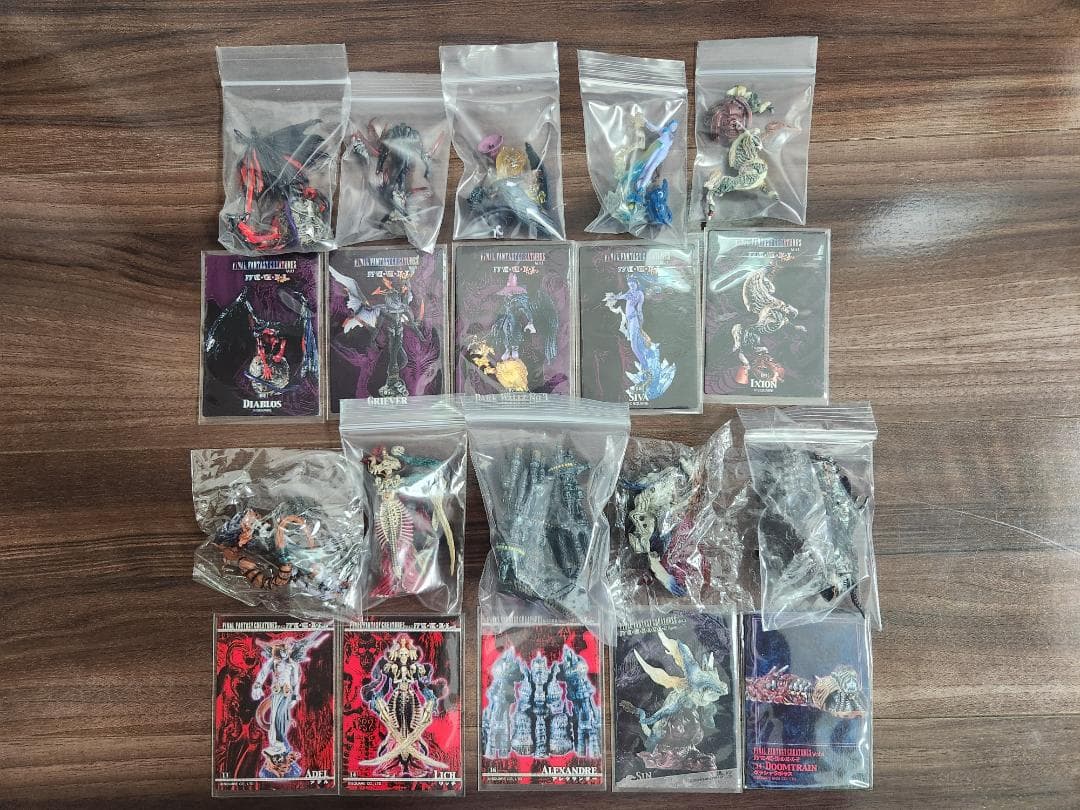 FFクリーチャーズ Vol.1～4 カラー10種 未使用 全てカード有