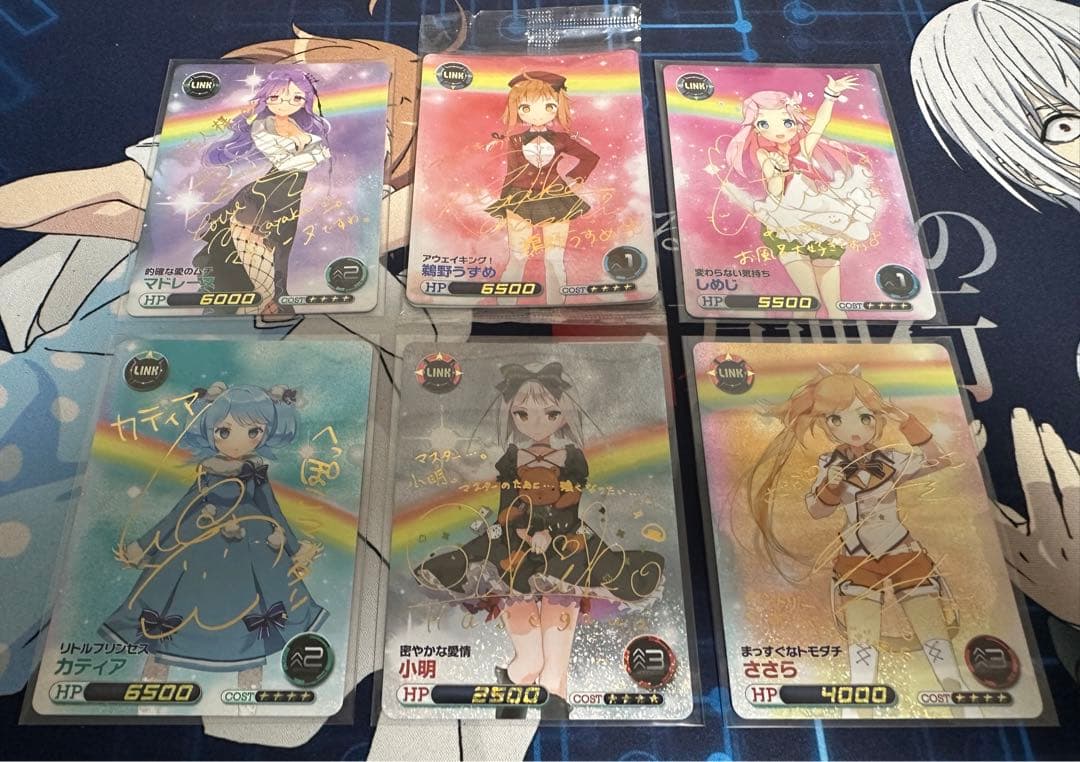 ファイブクロス　ファンタジスタドール　sp サイン　セット　ささら　小明　など