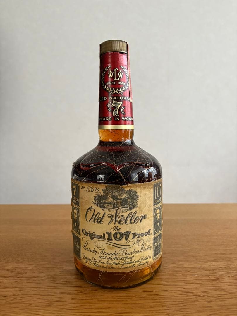未開封 Old Weller 107 Proof 7年 古酒