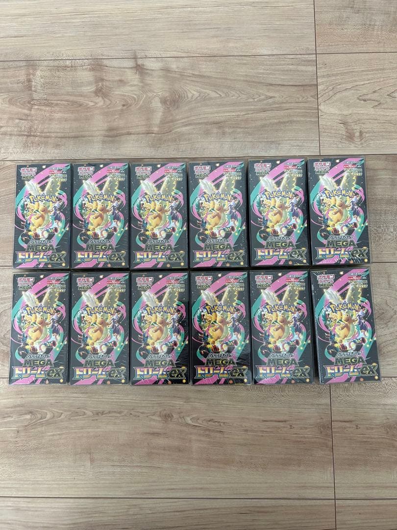 MEGAドリームEX １２BOXセット　シュリンク付き