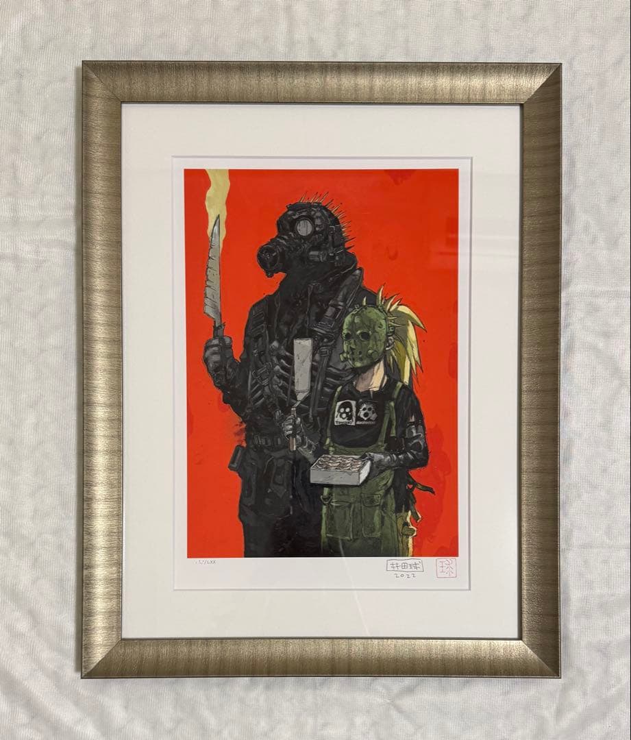 ドロヘドロ 複製原画 原画展 サイン入り