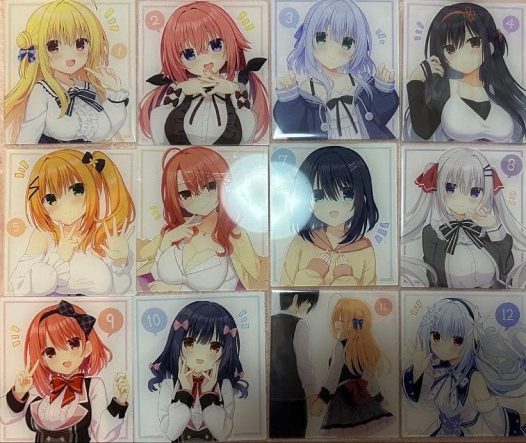 ハミダシクリエイティブ　まどそふと　ミニアクリルパネル12種コンプ