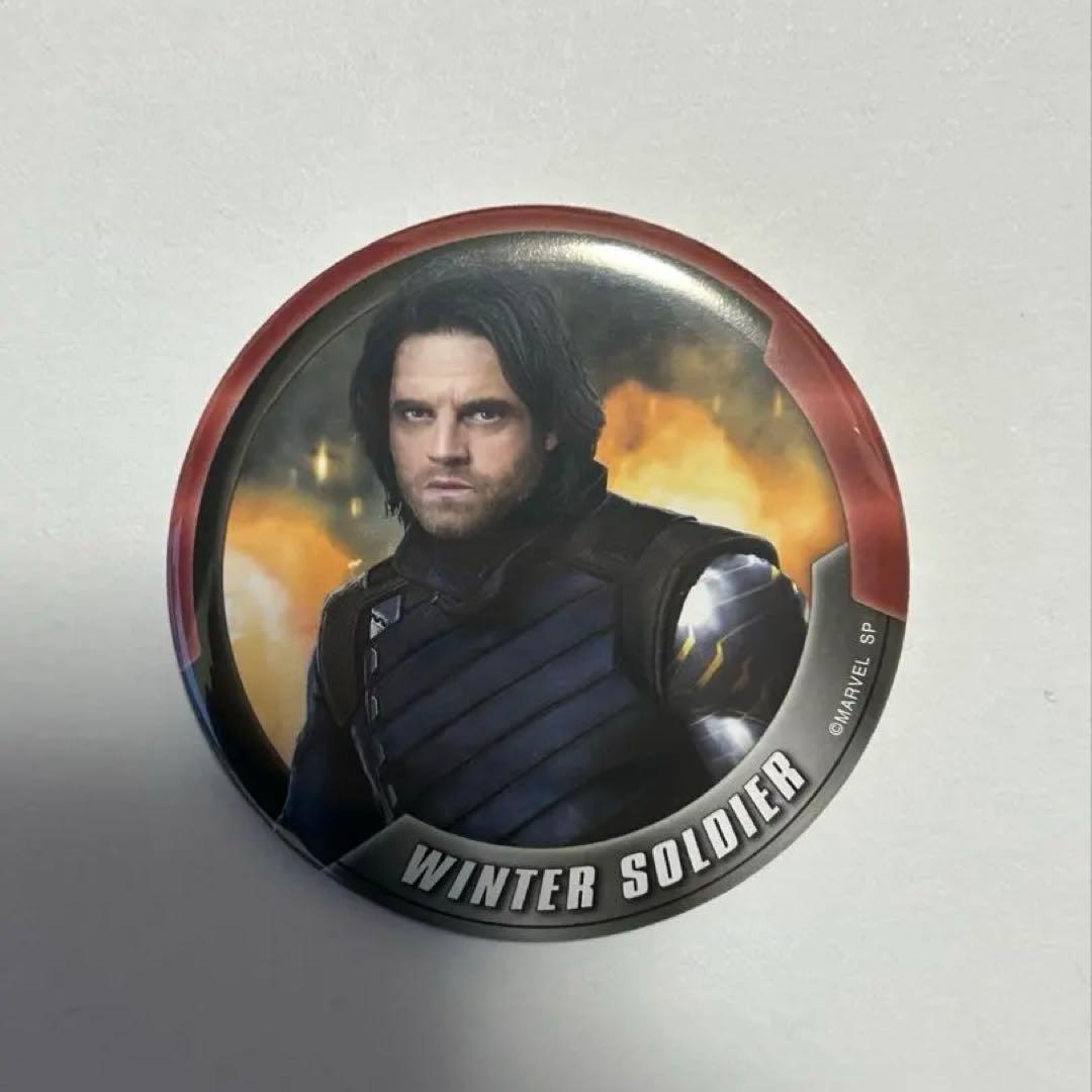 サンダーボルツ　ウィンターソルジャー　バッキー　セバスチャンスタン　缶バッジ