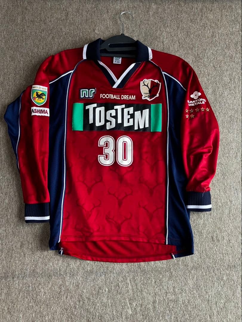 鹿島アントラーズ　鈴木隆之選手レプリカユニホーム