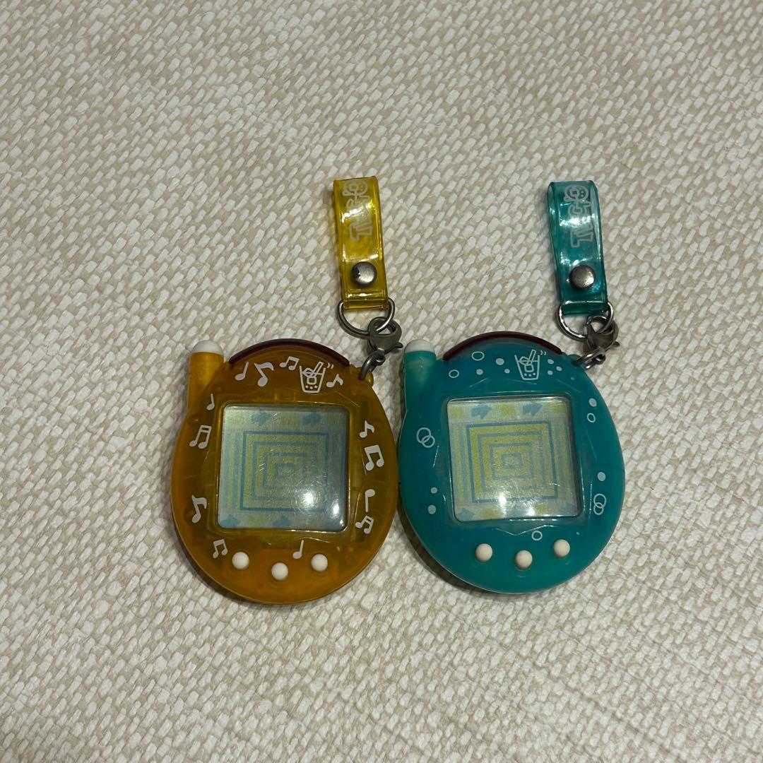 祝ケータイかいツー！ たまごっちプラス めろんソーダ　おれんじジュース