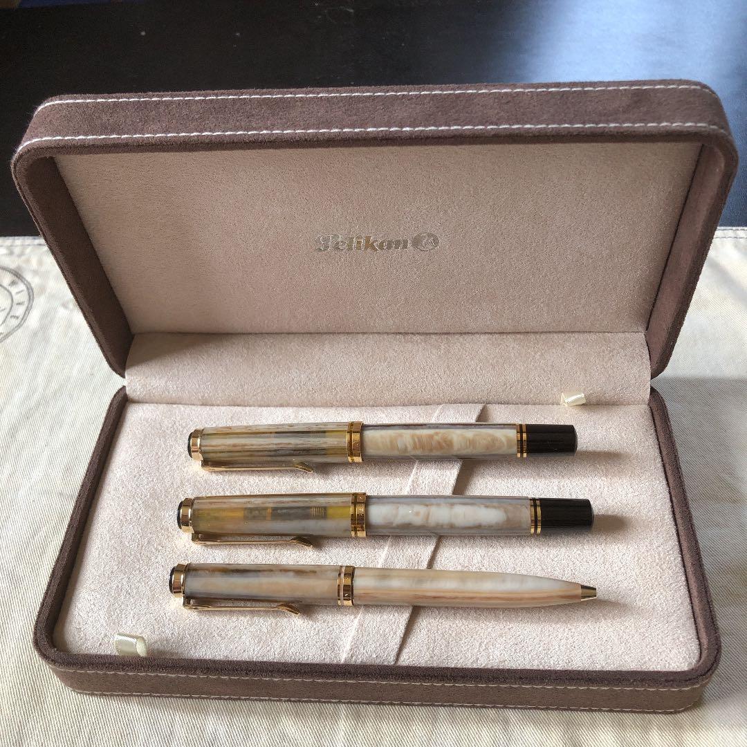 ペリカン　ピッツァ　ナボーナ　万年筆　ローラーボール　ボールペンのセット販売