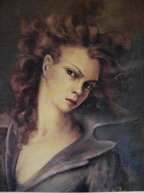 レオノール・フィニ「自画像」、希少画集より、状態良好、新品高級額装付