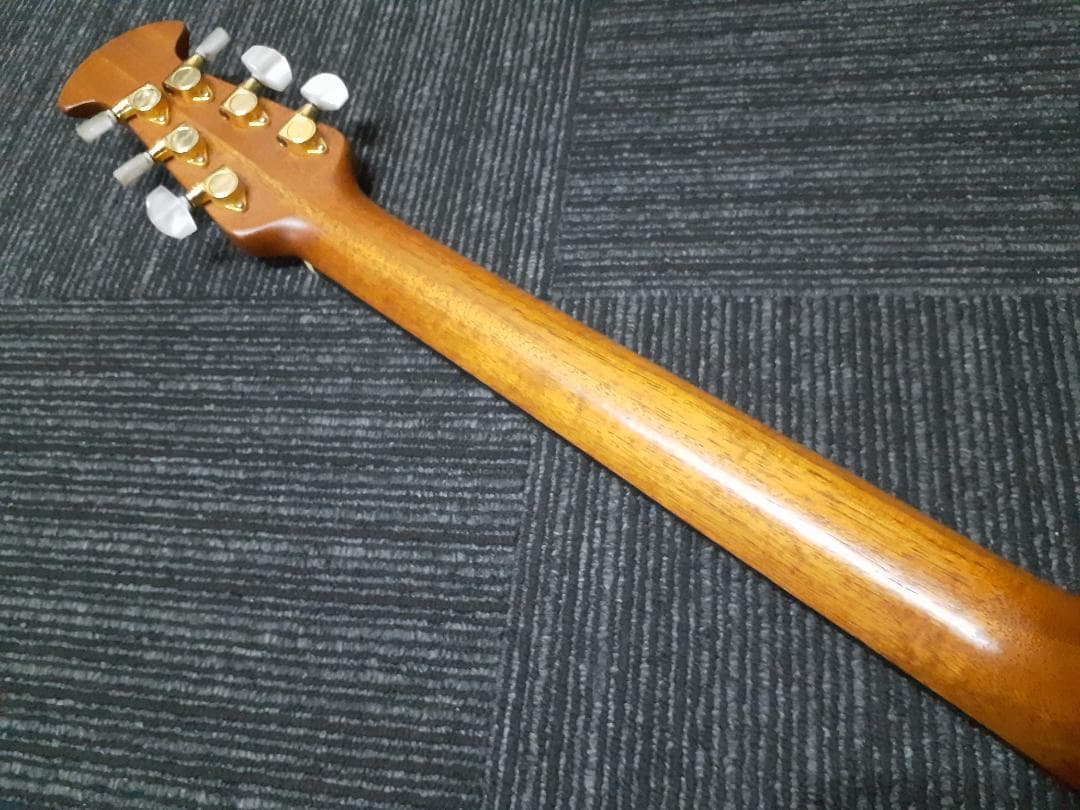美品Ovation CU247 上位機種OP30搭載 指板エボニー染色 エレアコ