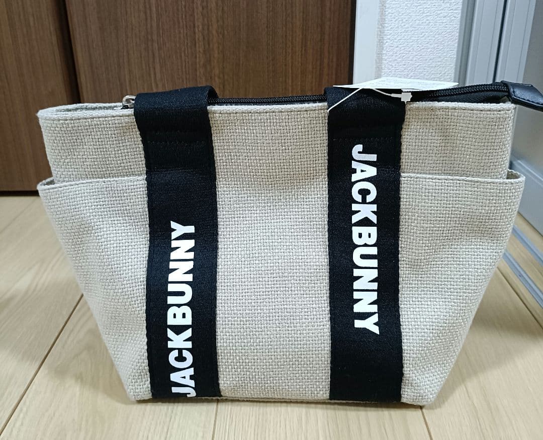 【新品未使用】JACK BUNNY ジャックバニー カートバッグ ベージュ系