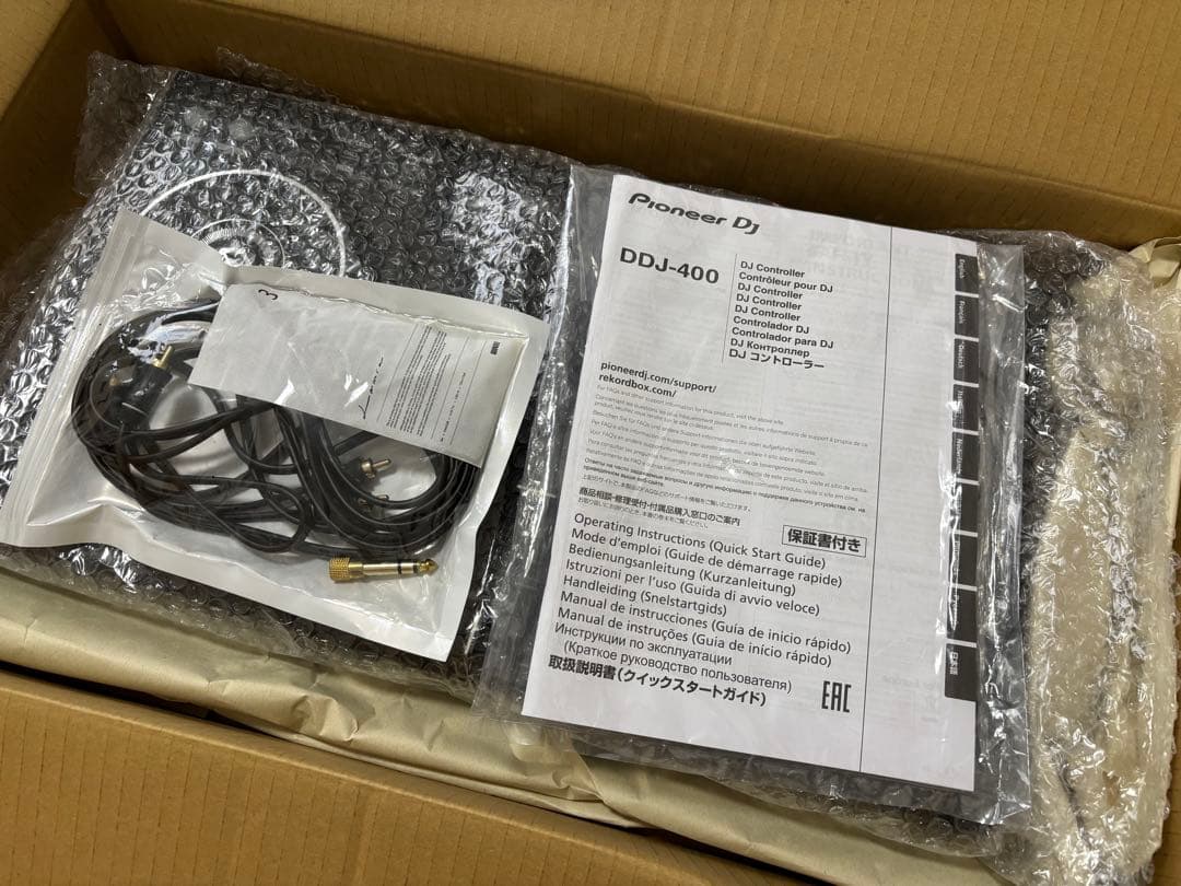 【超美品】DDJ-400 DJコントローラー 専用ソフト&RCAケーブル付