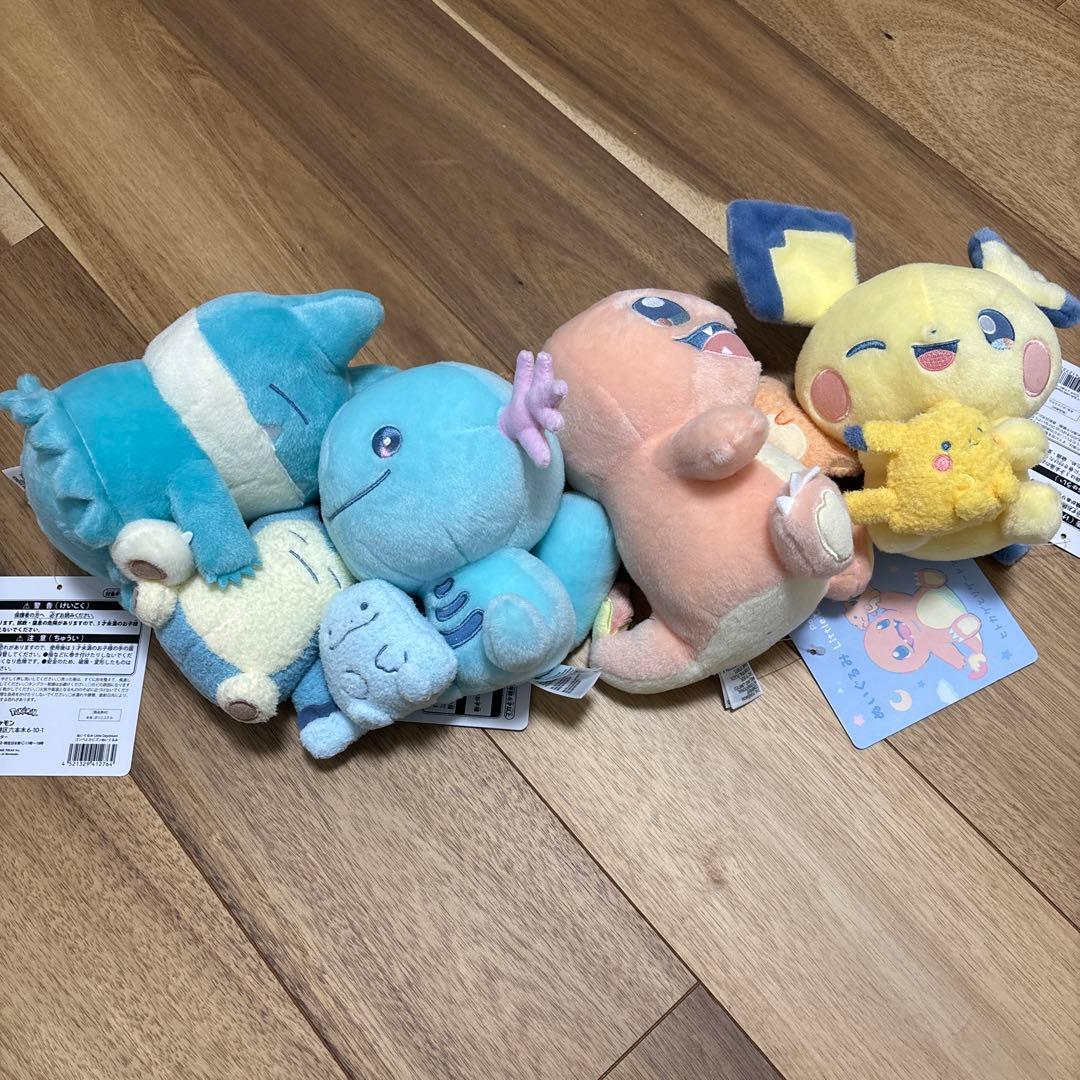 ポケモン リトルデイドリーム　ぬいぐるみ 4体セット
