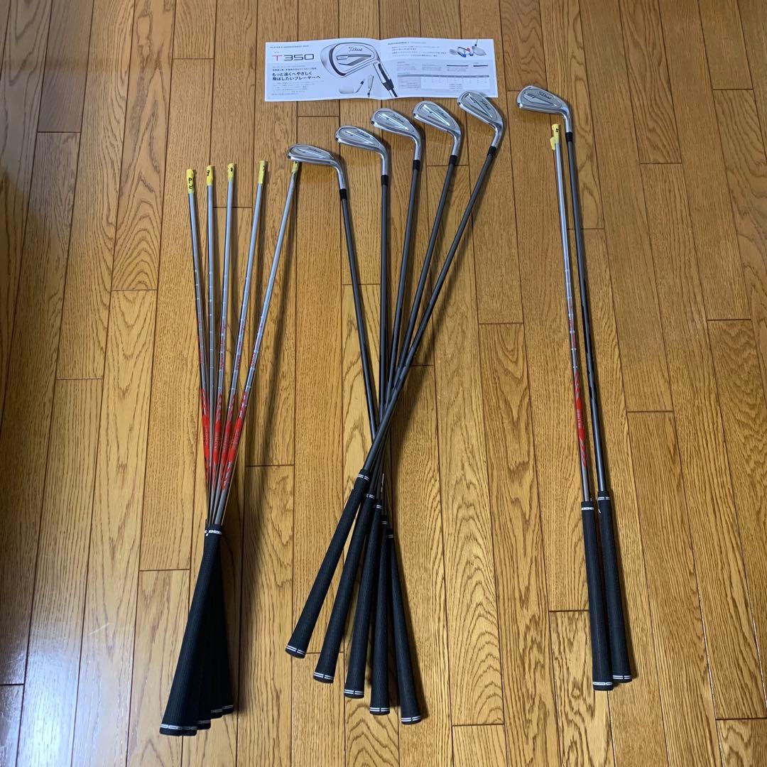 タイトリスト　T350 2023 6～P、5 / 6本セット