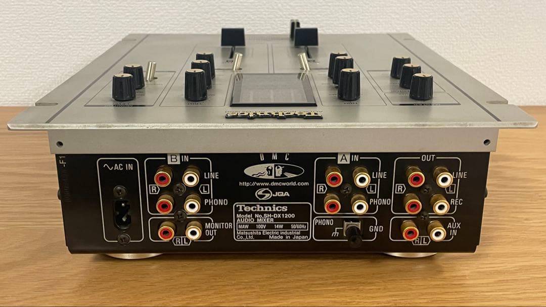 【動作品】technicsテクニクス SH-DX1200 DJミキサー