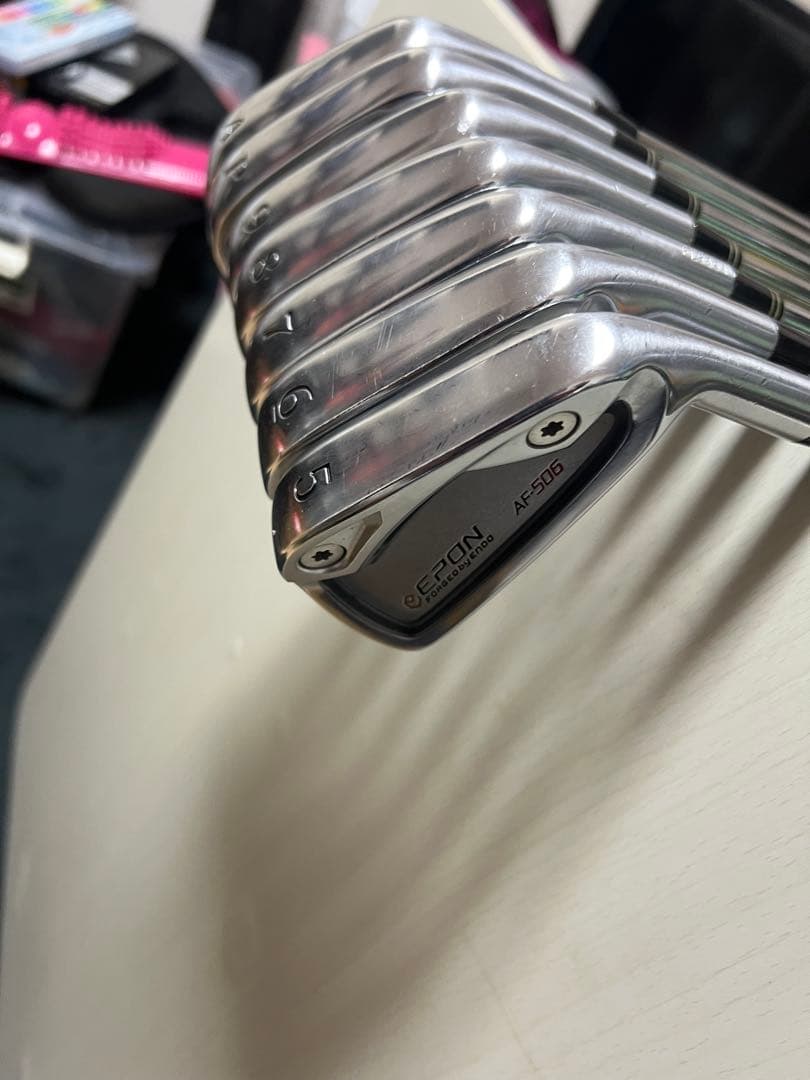 エポンAF506アイアンセット　5〜Pw Aw7本セット