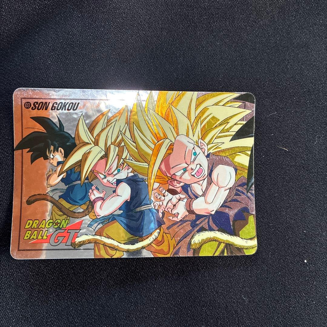 ドラゴンボールGT 孫悟空カードセット　未剥がし