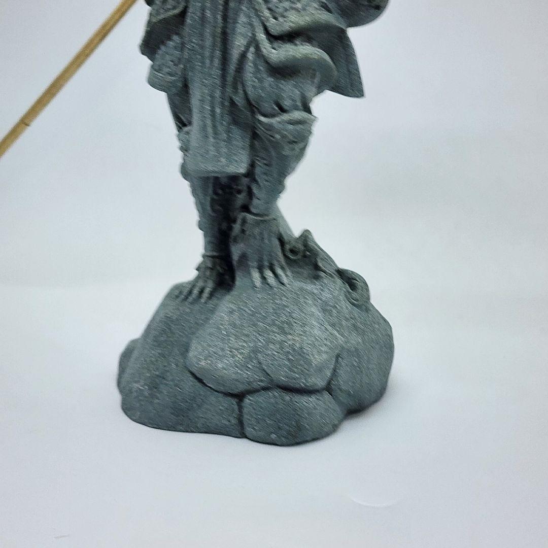 【圧倒的存在感！】武神風フィギュア／石像風／装飾・インテリアに最適