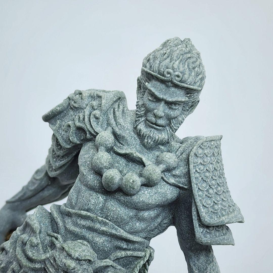 【圧倒的存在感！】武神風フィギュア／石像風／装飾・インテリアに最適