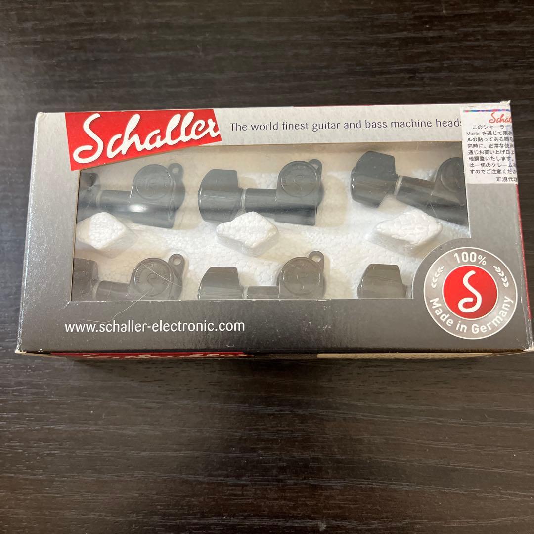 Schaller ギターマシンヘッド M6L mini-BL (6L)