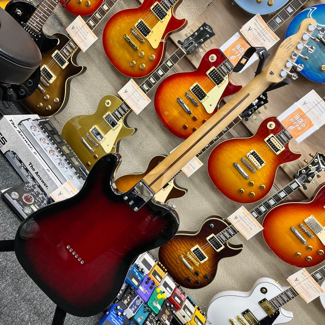 【11604】Squier by Fender テレキャスター レッドバースト