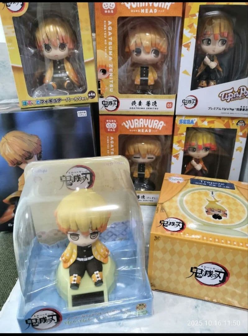 鬼滅の刃 フィギュア セット 我妻善逸 善逸