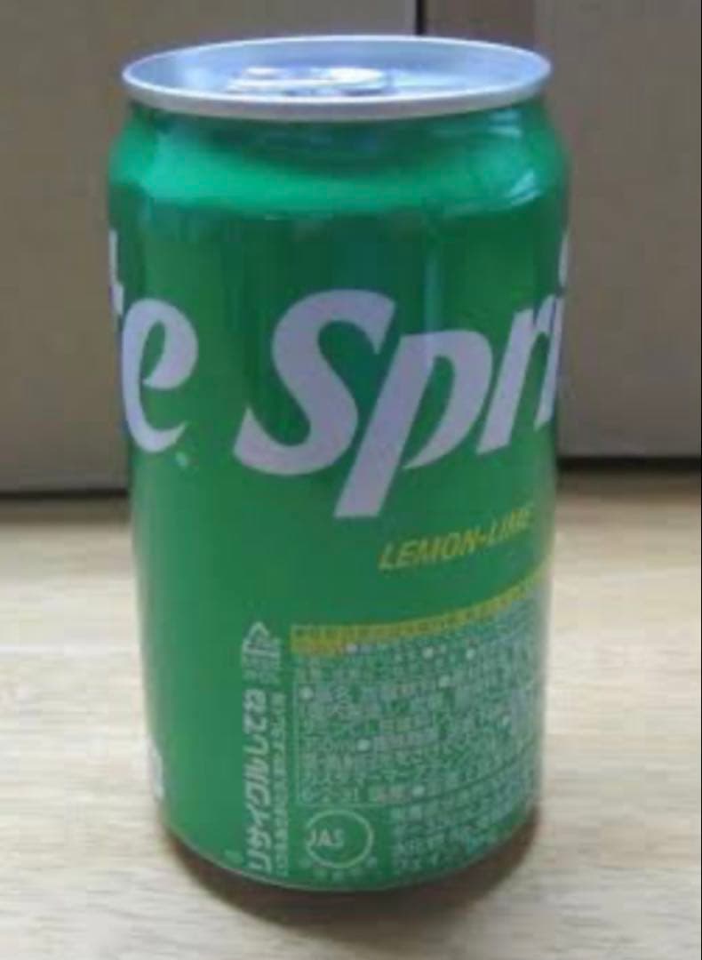 スプライト空き缶