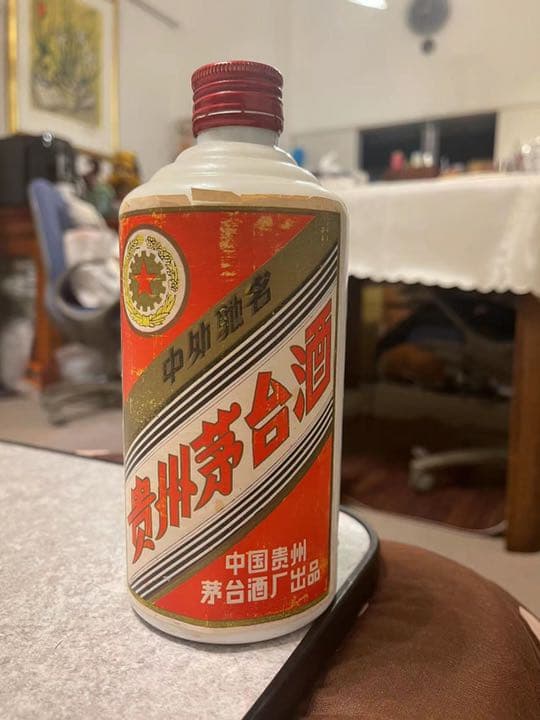 中国茅台酒古酒1991年五星 重量900公克