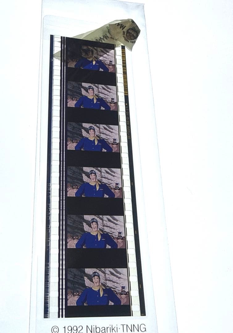 9【紅の豚】ジブリ美術館フィルムブックマーカー ドナルド・カーチス